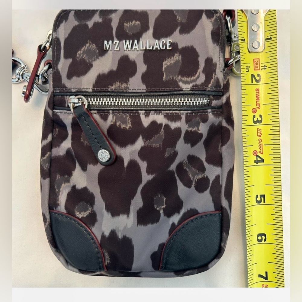 MZ Wallace Leopard Print Small Crossbody Bag - Picture 6 of 9